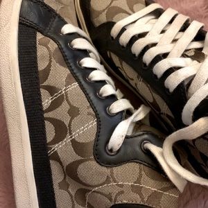 Authentic Coach hi-tops!!!